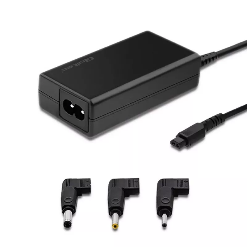 Qoltec 52415 Maitinimo adapteris, skirtas Samsung Sony 65W | 3 kištukai | +maitinimo laidas