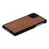 Dėklas iPhone 11 Pro Max man and wood – juodasis riešutas, medinė nugarėlė, apsauginis rėmelis
