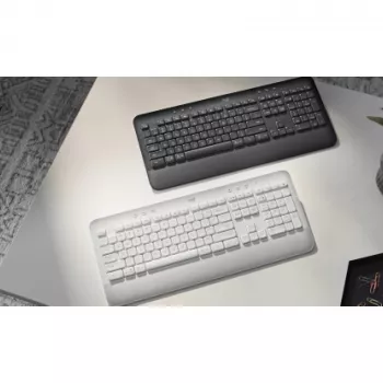 Logitech Signature K650 - belaidė klaviatūra - Bluetooth 5.1 - QWERTY ispanų - grafito spalva (920-010917)