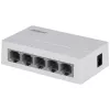 Dahua Technology PoE DH-SF1005L tinklo jungiklis, nevaldomas Fast Ethernet (10/100), Power over Ethernet (PoE), stalinis, šviesiai pilkas