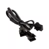 Vidinis maitinimo kabelis PHANTEKS PH-CB-DRGB3P — 3 kontaktų į 2× Molex (3 kontaktų), juodas/pilka