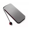 Power Bank Lenovo Go 20000 mAh Juoda Pilka USB Type-C Type-A
