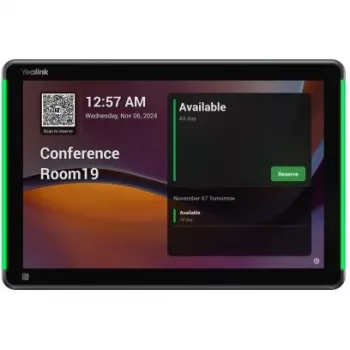 Yealink RoomPanel Plus E2 25,6 cm (10,1 colio) LCD 1280x800 pikselių pilka Bluetooth