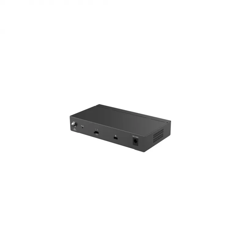 Valdomas PoE jungiklis RUIJIE RG-ES206GS-P — L2, 6x Gigabit RJ-45, 1x SFP, 4 PoE prievadai (54 W biudžetas), 12 Gbit/s, debesų valdymas
