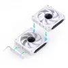 Jonsbo ZL-120W PWM ARGB 120 mm ventiliatorius baltas