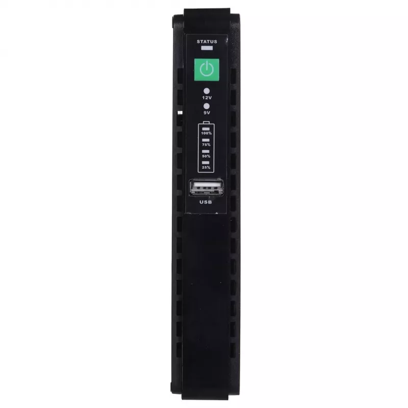 Maitinimo adapteris / inverteris MPL Power RouterUPS-30-PoE 30 W, vidaus, 100–240 V, juodas, 160×105×28 mm