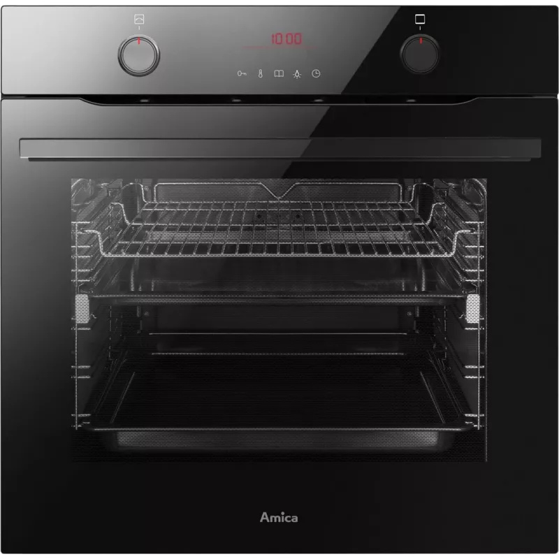 Amica ED47637BA+ X-TYPE STEAM orkaitė 77 L 3600 W A+ Juoda