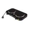 Mesko Home MS 6509 juoda kaitlentė su sandaria plokšte, 2 zonos