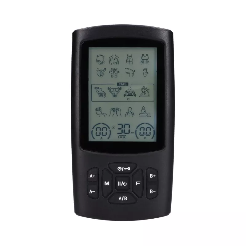 TENS/EMS elektrostimuliatorius Extralink Vital+ Essential – 2 režimai, 20 intensyvumo lygių