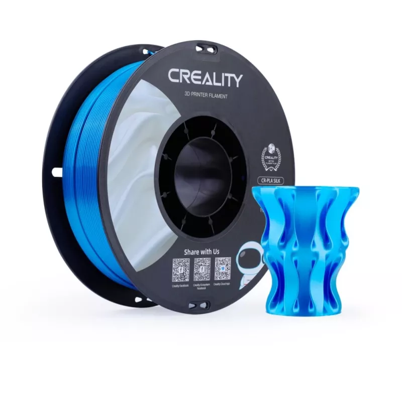 3D spausdinimo medžiaga Creality 3D 3301120006 Šilkinė mėlyna 1 kg 1.75 mm
