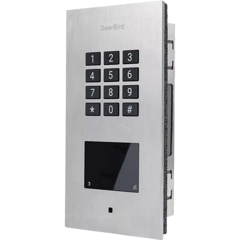 Durų prieigos kontrolės sistema DoorBird A1121 įleidžiama nerūdijančio plieno V2A