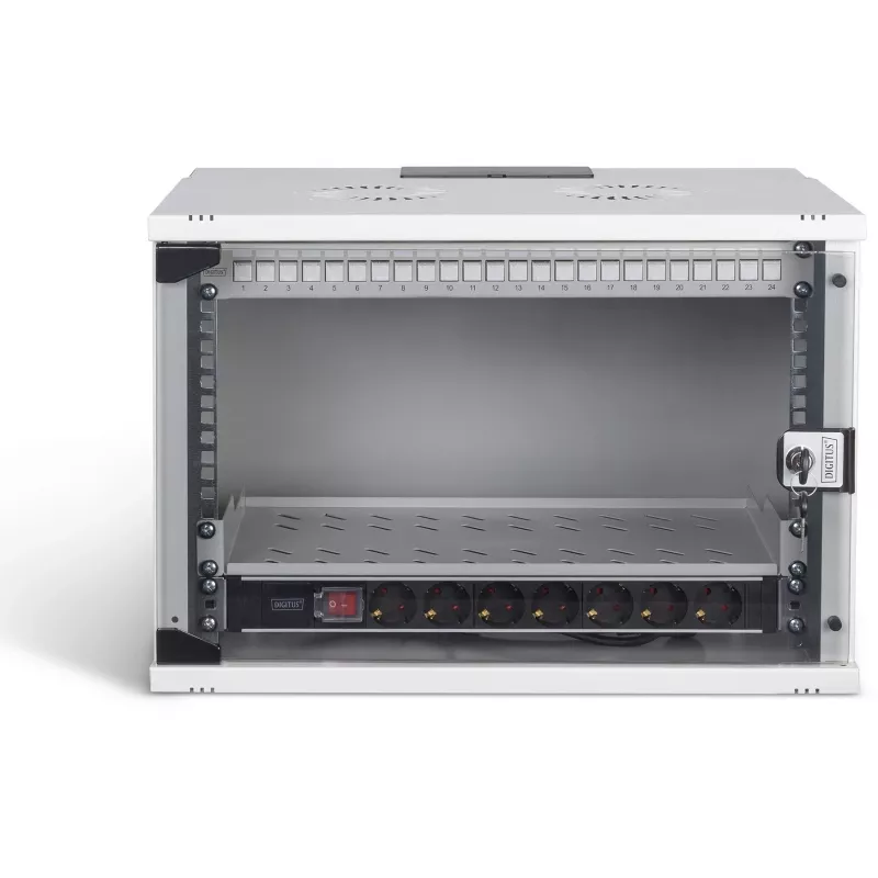 Tinklo spintelė DIGITUS DN-49202-SET 483 mm 7U 540x400 mm