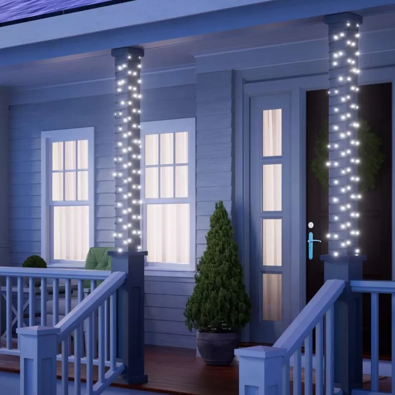Išmanios šventinės girliandos NANOLEAF 1D STARTER KIT 250 LED 20 m IP44 (NF084K02-20XLS)