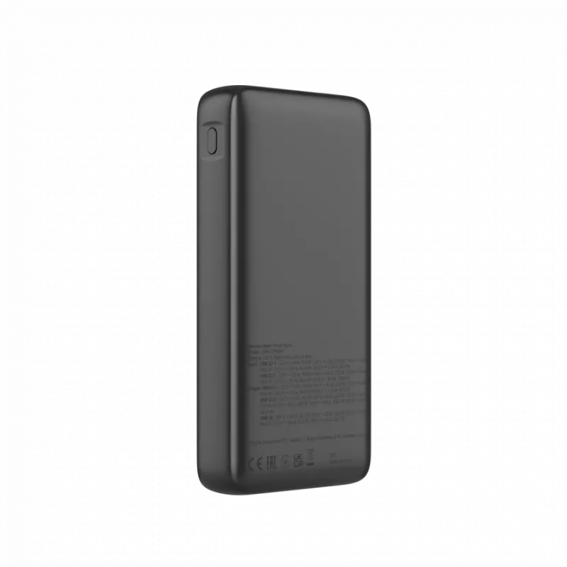 CANYON Power Bank PB-240, 25000mAh PD140W su ekranu, tamsiai pilka