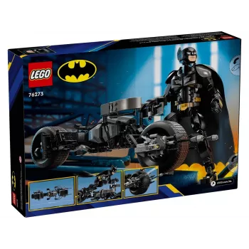 LEGO® DC Batman™: Betmeno konstruojama figūrėlė ir motociklas 76273