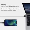 USB-A į Lightning laidas Orsen S9L 1 m 2,1 A – juodas