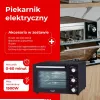 Elektrinė kompaktiška stalviršinė orkaitė Adler AD 6026 – 48 L talpa, 1800 W, laisvai pastatoma, mechaninis laikmatis