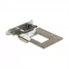 Vidinis M.2 / U.2 adapteris DELOCK 90854 – PCIe 4.0 (jungtis: PCIe, išėjimai: M.2 Key M 110 mm, U.2)