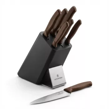 Victorinox Modern peilių blokas, 6 vnt., bukas