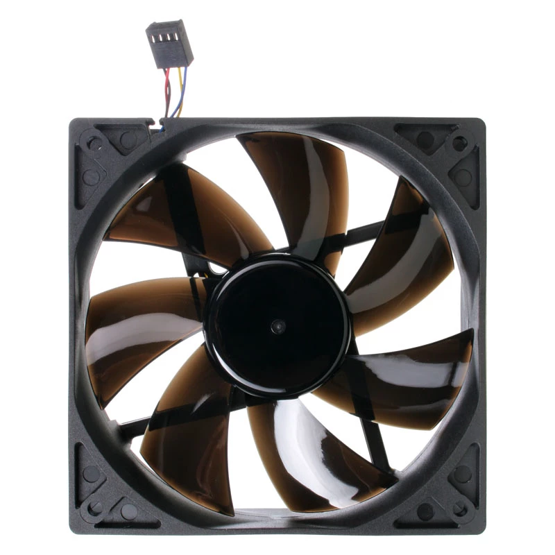 Kompiuterio korpuso ventiliatorius NoiseBlocker BlackSilentPro PLPS 120 mm, 1500 RPM, 100 m³/h, 4,5 V, juodas