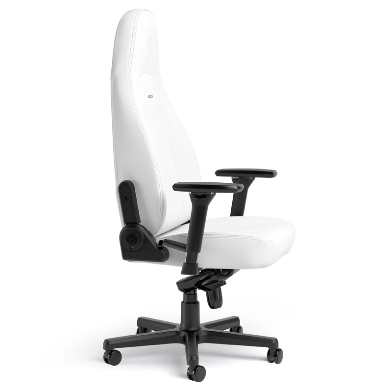 Biuro kėdė noblechairs NBL-ICN-PU-WED minkšta sėdynė, minkštas atlošas, balta
