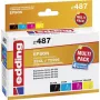 edding kasetė EDD-487 juoda, žydra, purpurinė, geltona, suderinama su EPSON 29XL / T2996XL