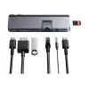 HyperDrive DUO PRO 7-in-2 USB-C centras, skirtas MacBook Air/Pro 2016-2020, su HDMI ir Ethernet LAN (RJ-45)