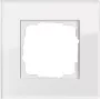 Stiklinė dengiamoji plokštelė GIRA Esprit Glas White, bevaržtė, 95×95×9,85 mm