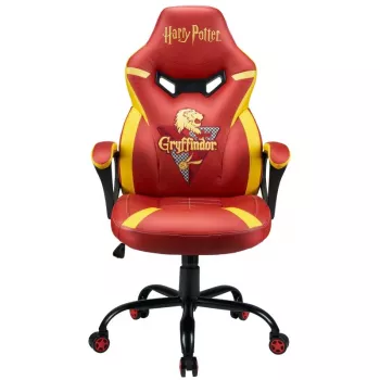 Žaidimų kėdė SUBSONIC Junior Gryffindor, apmušta, oranžinė-raudona