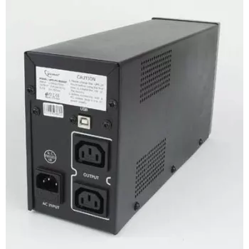 Gembird UPS-PC-850AP nepertraukiamo maitinimo šaltinis (UPS) Linijinis-interaktyvus 0,85 kVA 520 W 4 AC lizdai