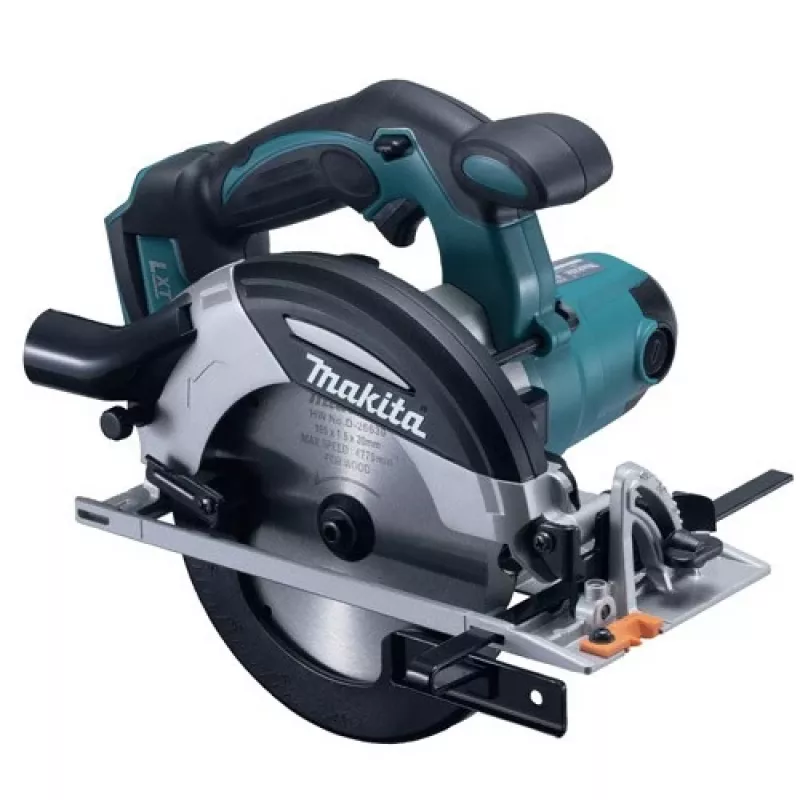 Makita DHS630Z nešiojamasis diskinis pjūklas 16,5 cm juoda, mėlyna, sidabrinė 3100 RPM