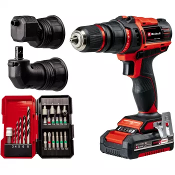 Gręžtuvas Einhell TE-CD 18/45 3X-Li +22 (1×2,0 Ah)