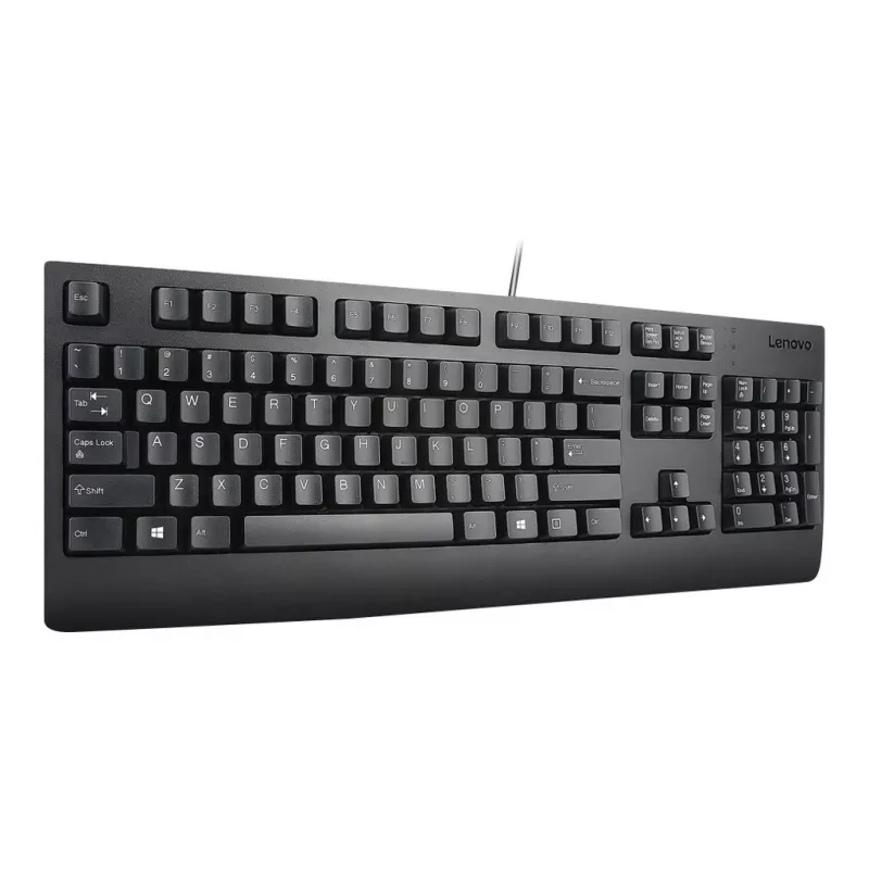 Lenovo 4X30M86918 klaviatūra Office USB QWERTY US English juoda