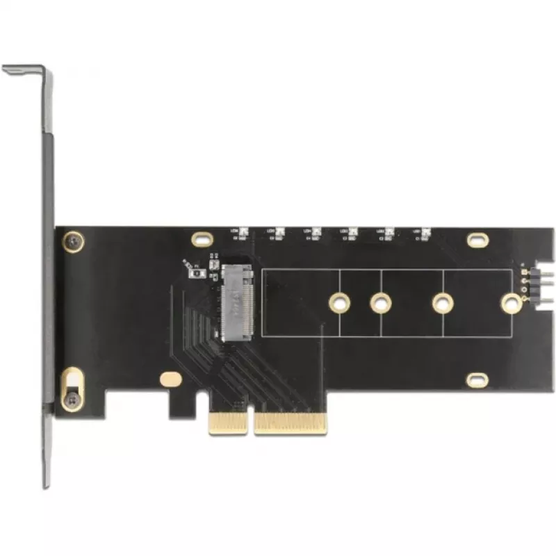 DeLOCK 89013 vidinė M.2 PCIe kortelė su aušintuvu ir LED apšvietimu