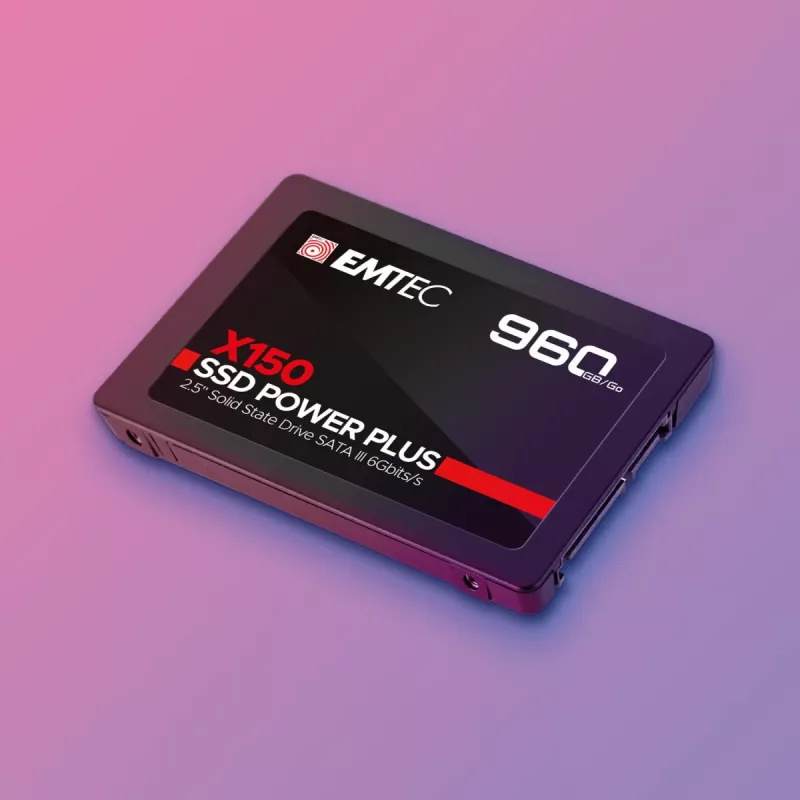 Emtec X150 Power Plus SSD 2 TB vidinis 2,5 colio SATA 6Gb/s (ECSSD2TX150)