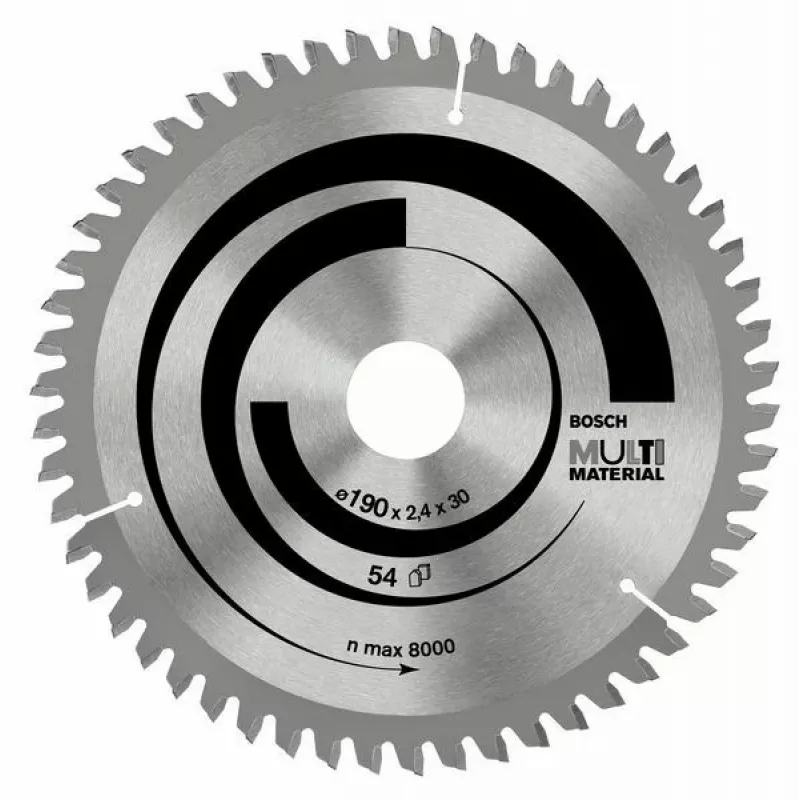 Pjūklo diskas Bosch Multi Material 2608640503, storis 1.8 mm