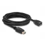 DeLOCK DisplayPort 1.2 ilginimo kabelis 4K 60 Hz 5 m