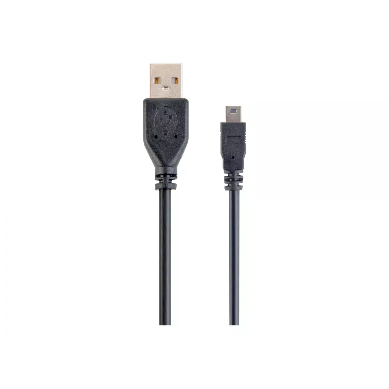 Gembird 1.8m USB 2.0 laidas USB A / Mini-USB B juodas