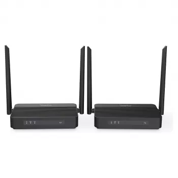 Belaidis HDMI KVM plėtiklio rinkinys DIGITUS DS-55360 – Siųstuvas ir imtuvas, 100 m, 4K/60Hz, HDMI, USB-A/USB-C