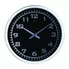 NeXtime klok 2953 Blacky, Ø 25 cm, sieninis, juodas