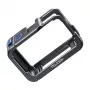 Apsauginis metalinis dėklas Telesin, skirtas DJI Osmo Action 5 – juodas