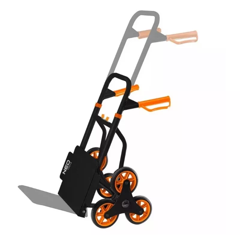 Kopimo laiptais vežimėlis NEO tools 84-402, sulankstomas, keliamoji galia 150 kg