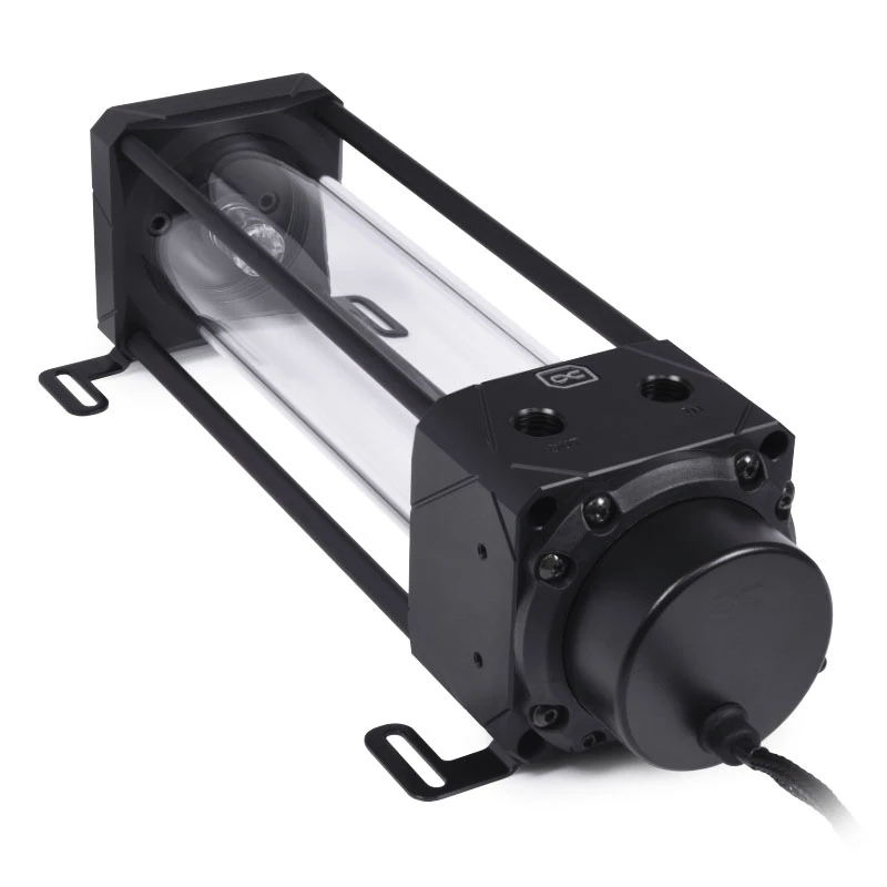Vandens blokas Alphacool 13326 Acetal Aliuminis Stiklas Juodas Skaidrus