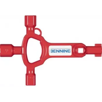 Benning 10211924 Universalus valdymo spintos raktas MULTI-Key, 1 vnt.
