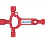 Benning 10211924 Universalus valdymo spintos raktas MULTI-Key, 1 vnt.