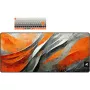 Mechaninė žaidimų klaviatūra Sharkoon SKILLER SGK50 S3 Design Bundle D6 — oranžinė/pilka