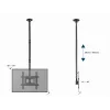 Gembird CM-70 TV laikiklis luboms 177,8 cm (70 inch) juodas