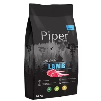 DOLINA NOTECI Piper Animals ėriena – sausas šunų ėdalas – 12 kg