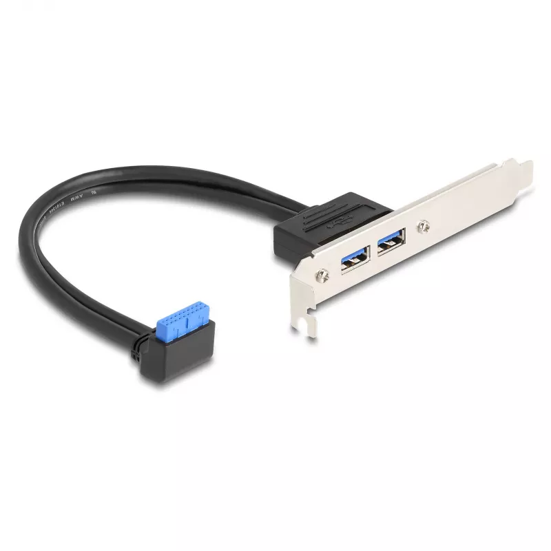 DeLOCK 83015 vidinis USB 3.2 Gen 1 adapteris, juodas, 5 Gbit/s