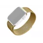 Metalinis tinklelio dirželis FIXED FIXMEST-434-GD, auksinis, Apple Watch 42/44/45/46/49 mm